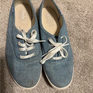 Keds Denim Blue Lace-Up Shoes